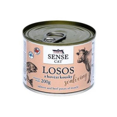 FALCO SENSE CAT losos a hovězí 200g