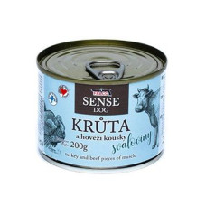 FALCO SENSE DOG krůta a hovězí 200g