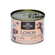 FALCO SENSE DOG losos a hovězí 200g
