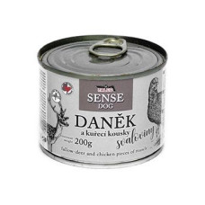 FALCO SENSE DOG daněk a kuřecí 200g