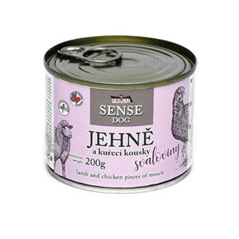 FALCO SENSE DOG jehně a kuřecí 200g
