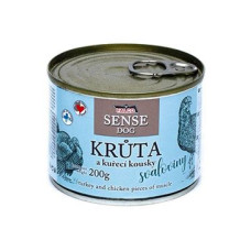 FALCO SENSE DOG krůta a kuřecí 200g