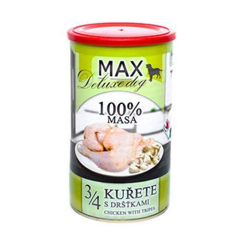 FALCO MAX DOG 3/4 kuřete s dršťkami 1200g