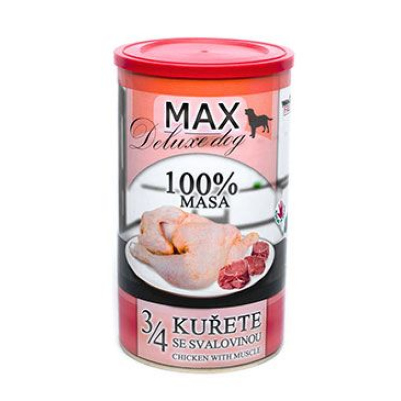 FALCO MAX DOG 3/4 kuřete se svalovinou 1200g