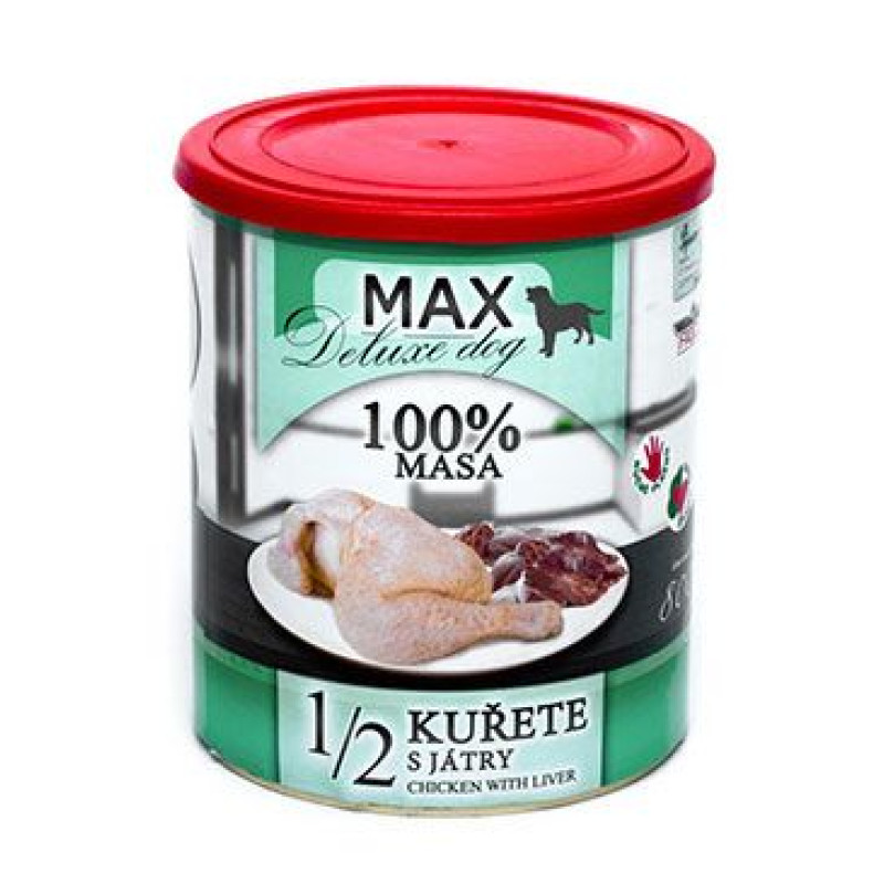 FALCO MAX DOG 1/2 kuřete s játry 800g