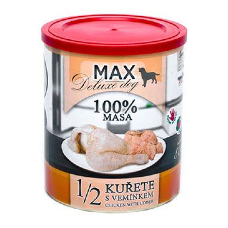 FALCO MAX DOG 1/2 kuřete s vemínkem 800g