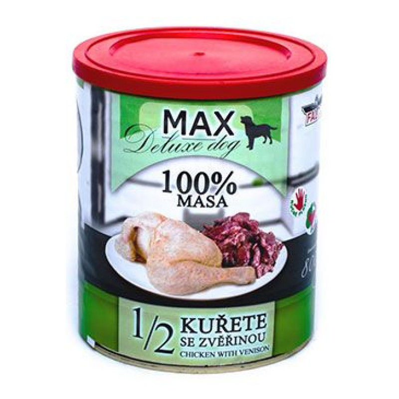FALCO MAX DOG 1/2 kuřete se zvěřinou 800g