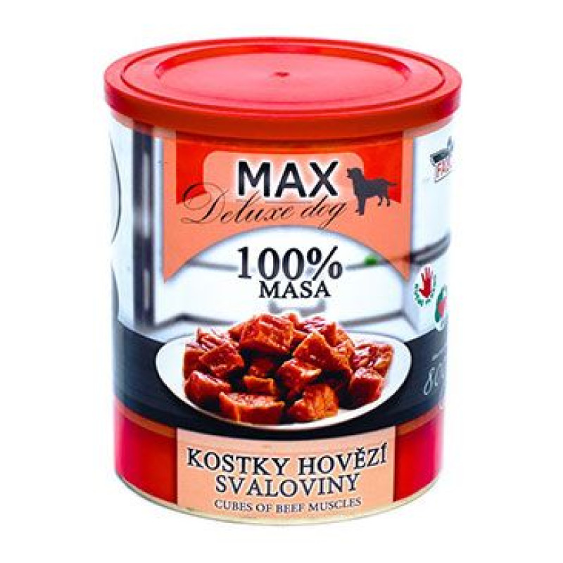 FALCO MAX DOG kostky hovězí svaloviny 800g