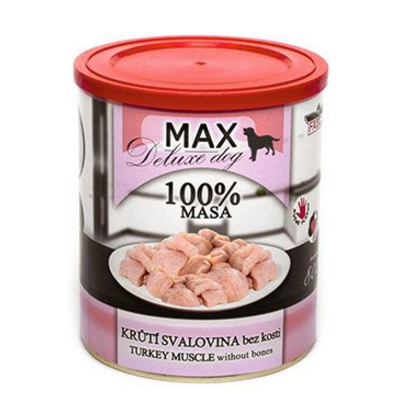 FALCO MAX DOG krůtí svalovina bez kosti 800g