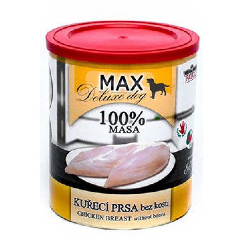 FALCO MAX DOG kuřecí prsa bez kosti 800g