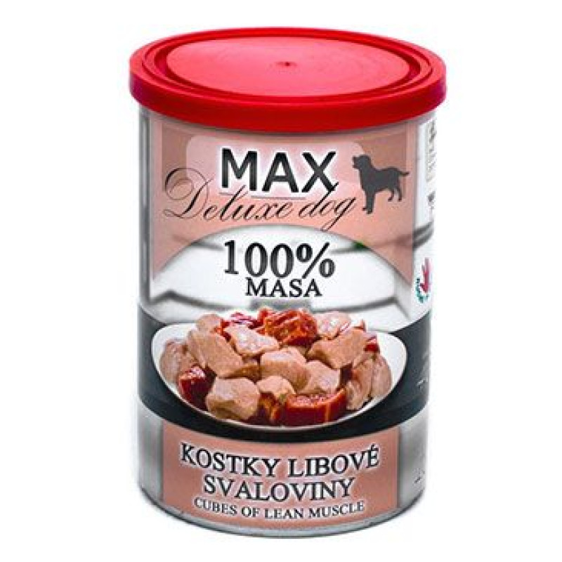 FALCO MAX DOG kostky libové svaloviny 400g