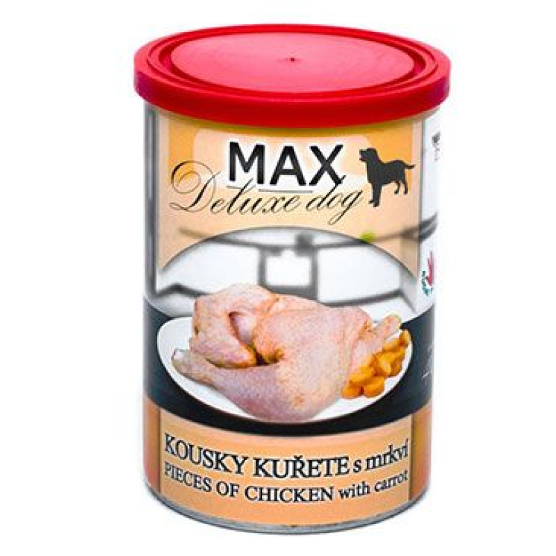 FALCO MAX DOG kousky kuřete s mrkví 400g