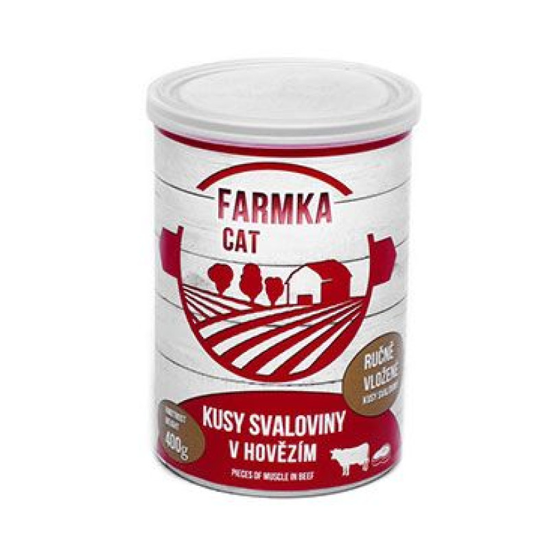 FALCO FARMKA CAT se svalovinou 400g