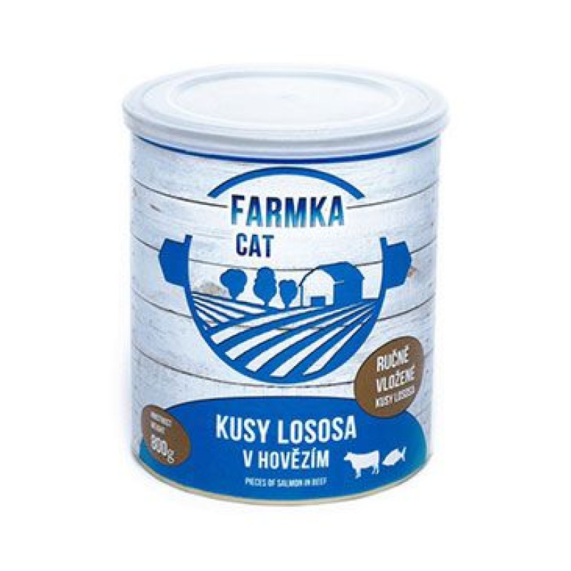 FALCO FARMKA CAT s lososem 800g