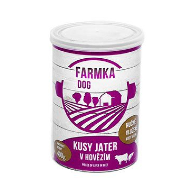 FALCO FARMKA DOG s játry 400g