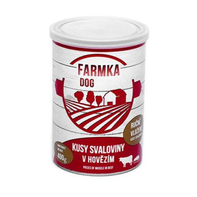 FALCO FARMKA DOG se svalovinou 400g