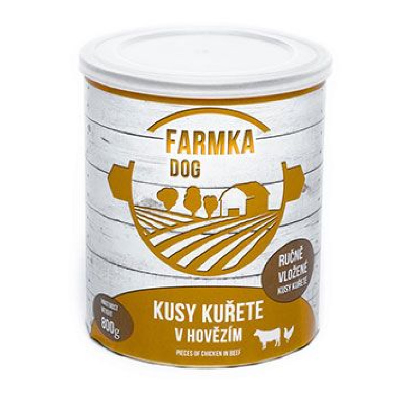 FALCO FARMKA DOG s kuřetem 800g