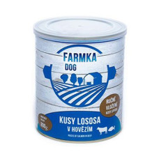 FALCO FARMKA DOG s lososem 800g