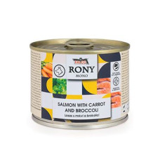 FALCO RONY DOG MONO losos s mrkví a brokolicí 200g