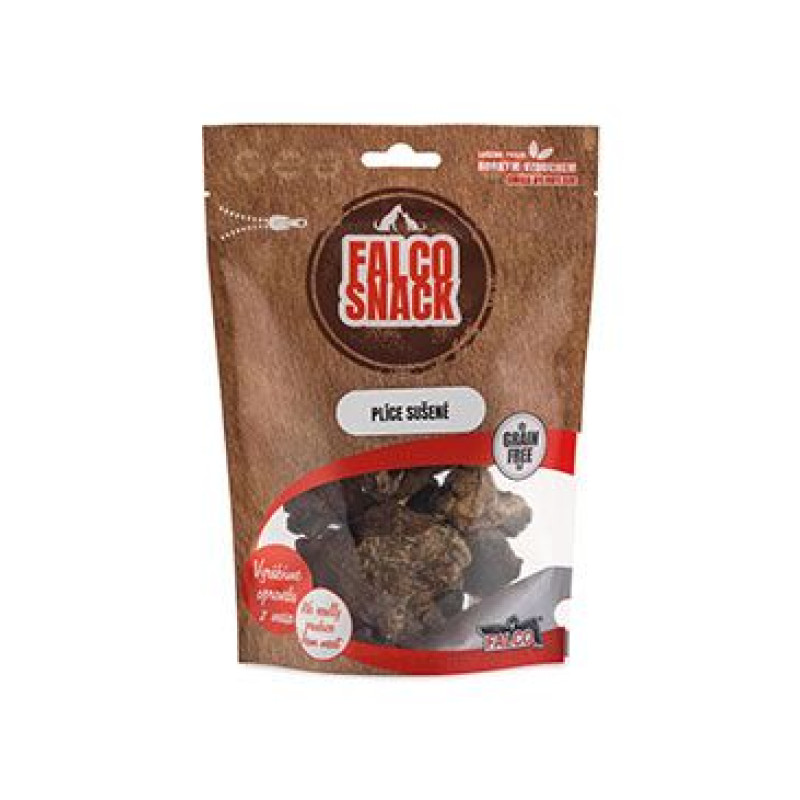 FALCO DOG Plíce sušené 50g závěs