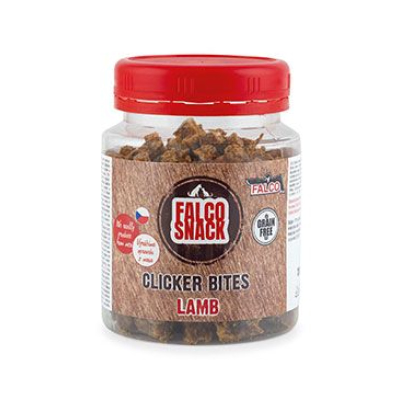 FALCO DOG Clicker bites jehněčí 130g