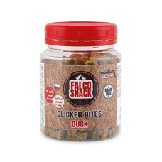 FALCO DOG Clicker bites kachní 130g