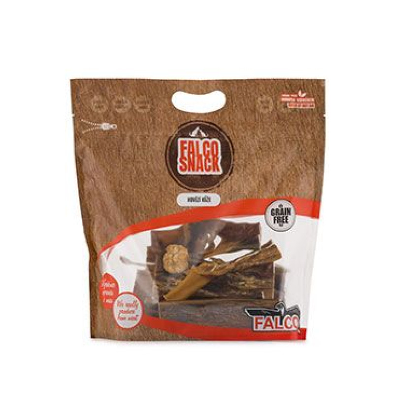 FALCO DOG Hovězí kůže sušená 750g