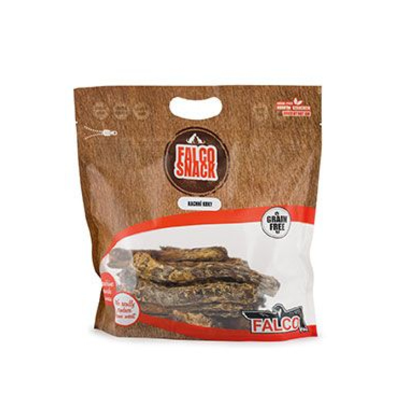 FALCO DOG Kachní krky sušené 500g
