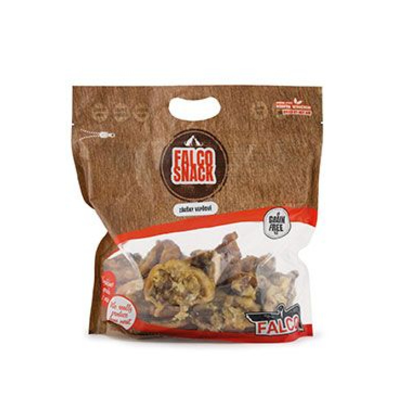 FALCO DOG Záušky vepřové sušené 1kg