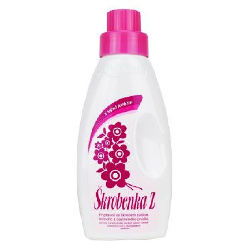 Škrob na prádlo tekutý Škrobenka s vůní květin 500ml