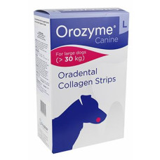 Orozyme plátky žvýkací pro psy L nad 30kg 141g