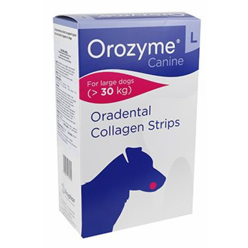 Orozyme plátky žvýkací pro psy L nad 30kg 141g