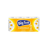 Wc toaletní papír Big Soft Camomile 3vrstvý 8ks
