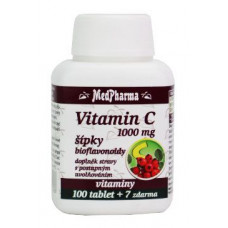 Vitamin C s šípky 1000mg 100+7tbl zdarma MedPharma