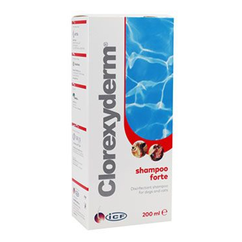Clorexyderm forte shampoo ICF 200ml