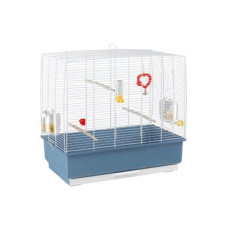 Klec PIANO 4 59x33x55cm bílo-modrá FP