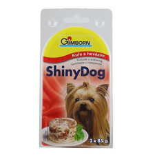 Gimborn ShinyDog konz. kuře&hovězí 2x85g