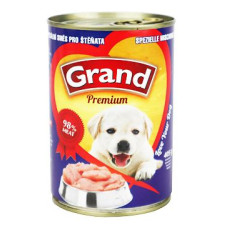 GRAND Dog konz. Premium Puppy speciální směs 405g