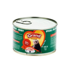 GRAND Ferret konz. Premium kousky 405g