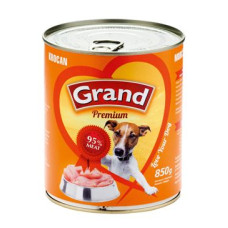 GRAND Dog konz. Premium krocan 850g