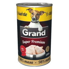 GRAND Dog konz. SuperPremium 1/2 kuřete 1300g
