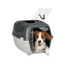 Přepravka CAPRI III. Open 61x40x38cm tm.šedá/sv.šedáTR