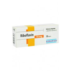 Riboflavin 10mg Generica 30tbl