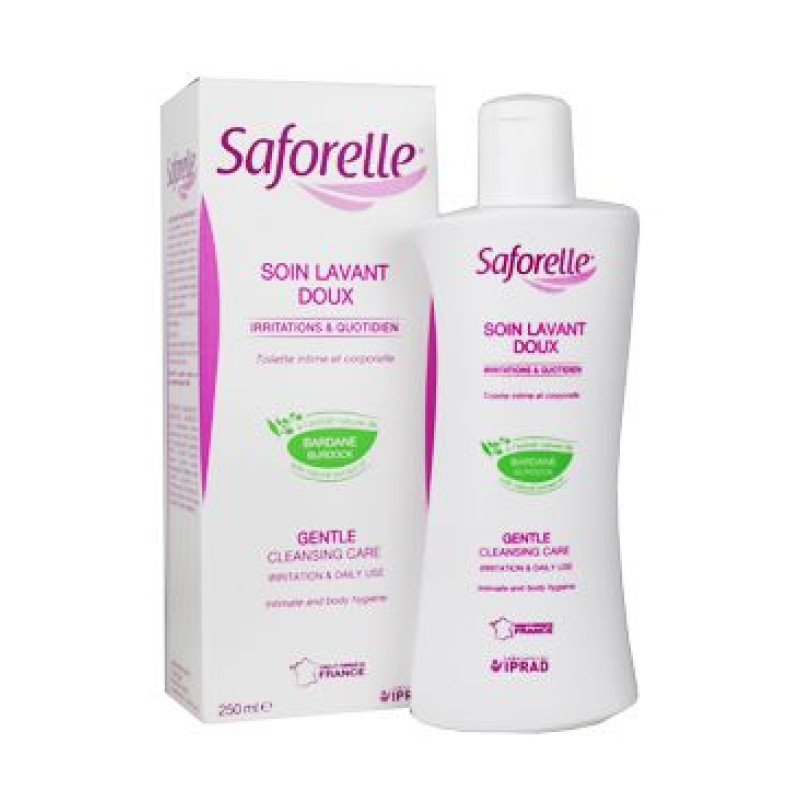 Saforelle jemná,intimní čistící péče 250ml