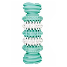 Hračka pes Kost s mátou 15,5cm zelená/bílá HipHop