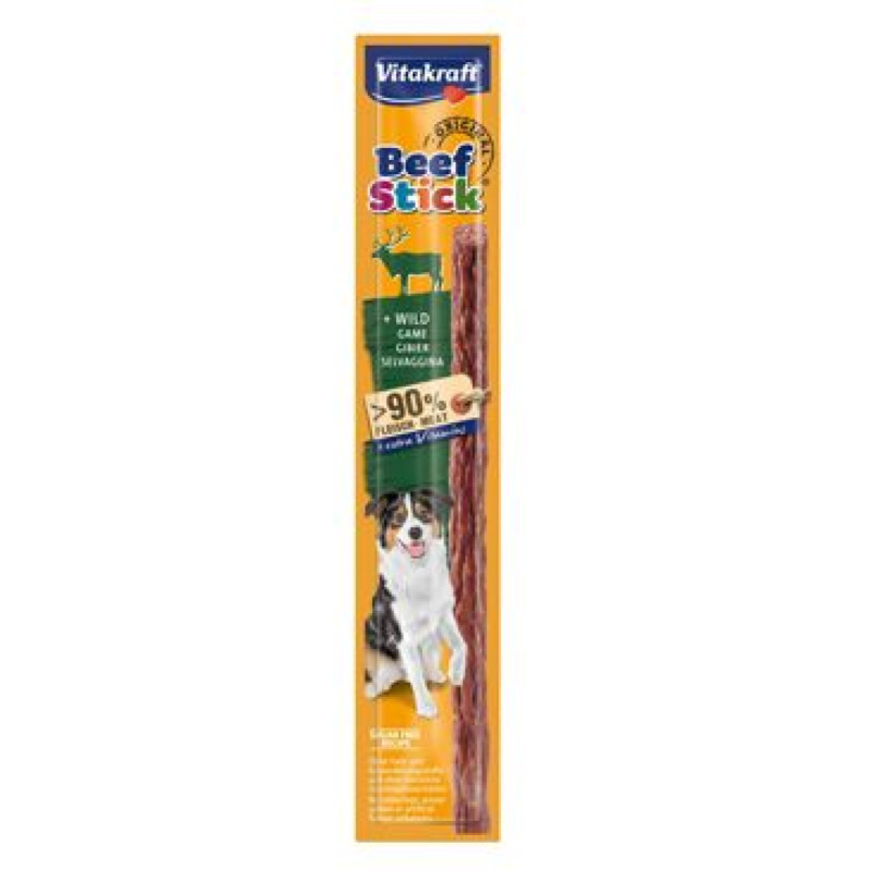 Vitakraft Dog poch. Beef Stick zvěřina 12g