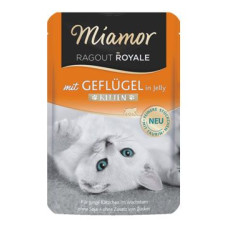 Miamor Cat Ragout Junior kapsa drůbež v želé 100g
