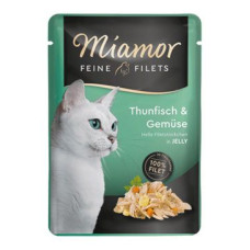 Miamor Cat Filet kapsa tuňák+zelenina v želé 100g