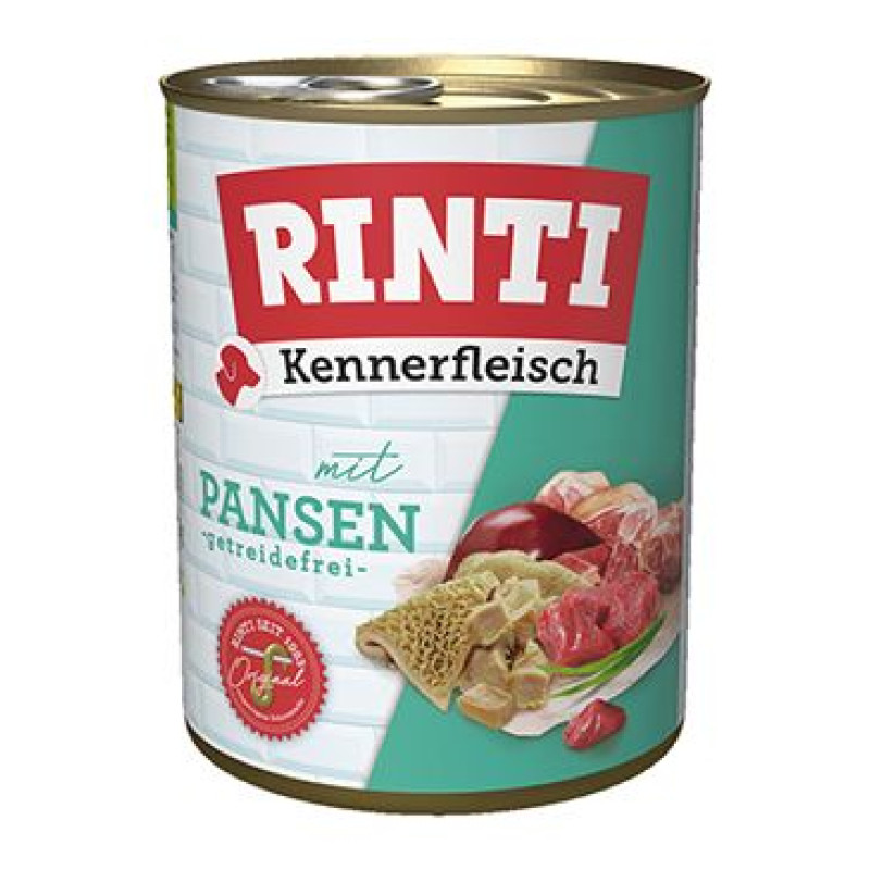 Rinti Dog Kennerfleisch konzerva žaludky 800g