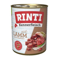 Rinti Dog Kennerfleisch konzerva jehně 800g